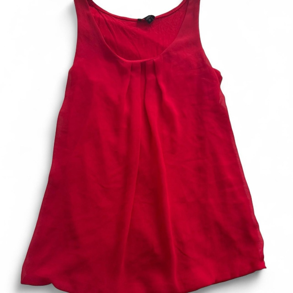 Express Vibrant Red Tank Top